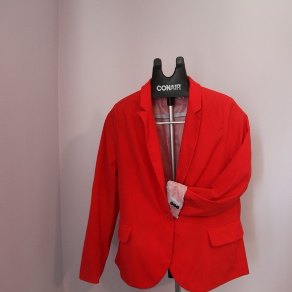 Dark Peach Stradivaruis Blazer - Picture 2 of 4